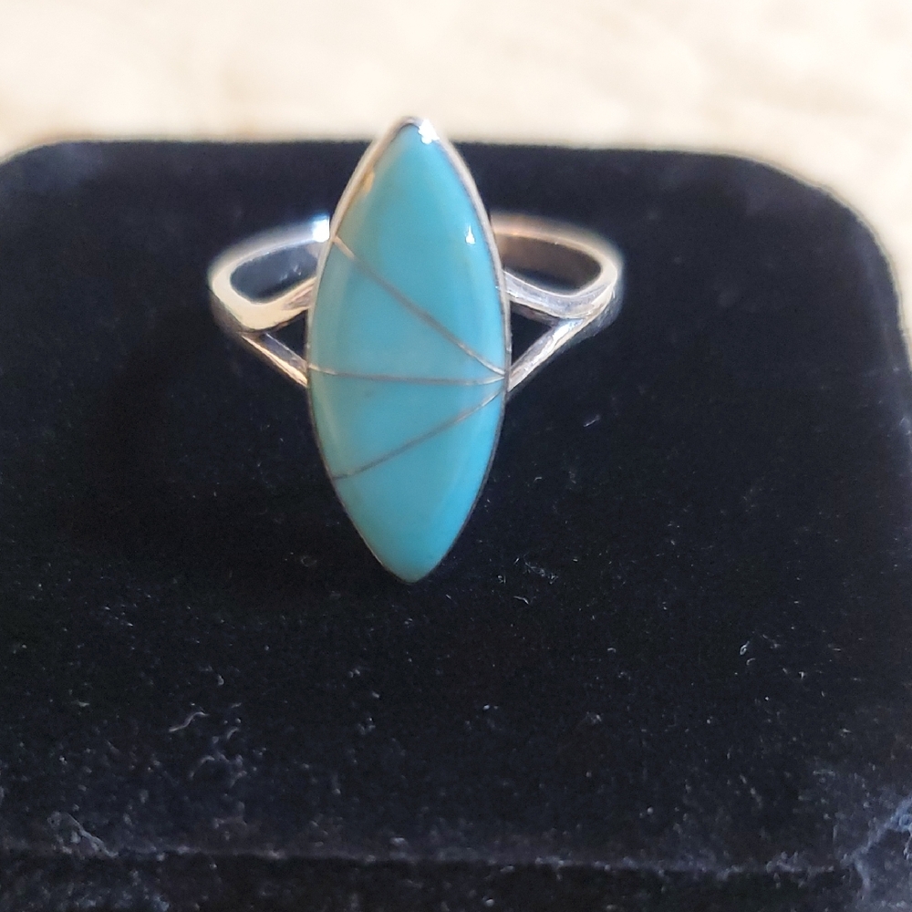 BB Turquoise Sterling Silver Ring
